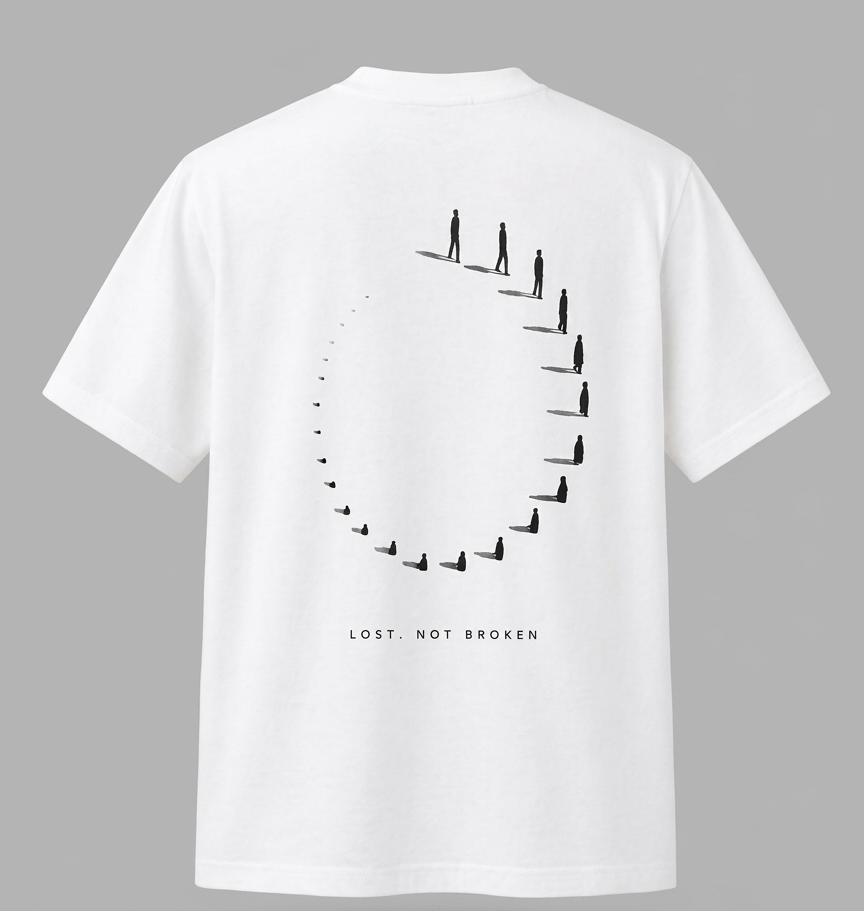 Lost Not Broken White